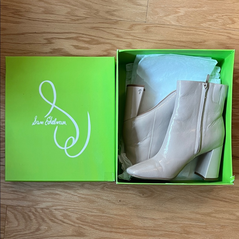 NIB Sam Edelman Codie Square Toe Ankle Bootie - size 10